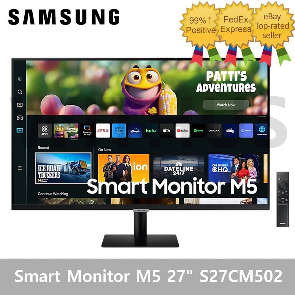 Samsung M5 Monitors New Black