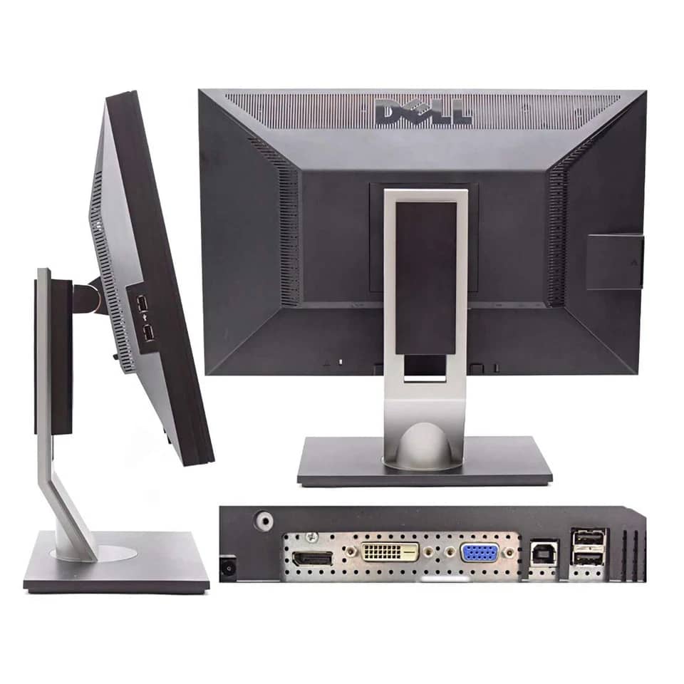 Dell P2210 Monitors Used - Good Black