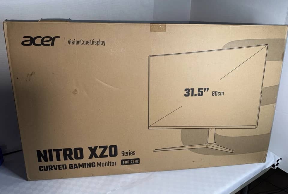 Acer XZ320QR Monitors Open-Box Excellent Black