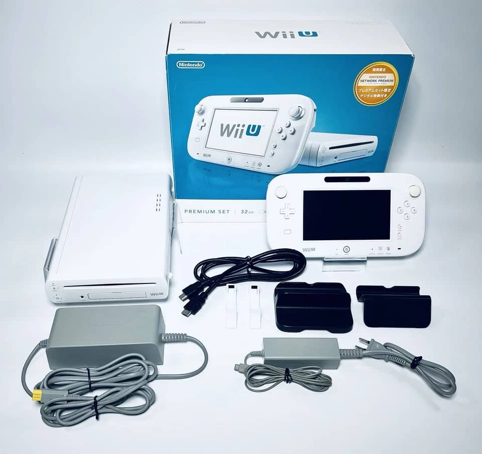 Nintendo Wii U Console Video Game Consoles New White