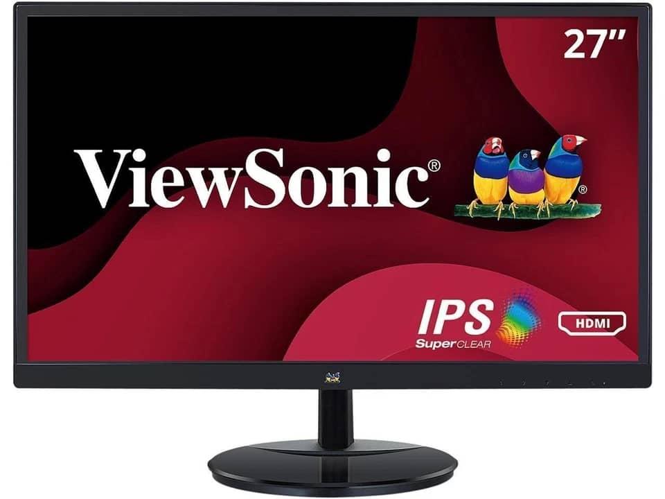 ViewSonic VA2459-SMH Monitors Open-Box Excellent Black