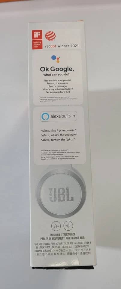 JBL Live 460NC Headphones & Earbuds New White