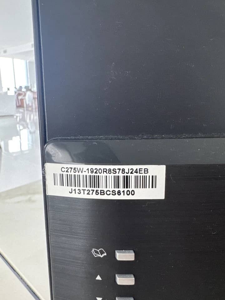 Sceptre C275W Monitors New Black