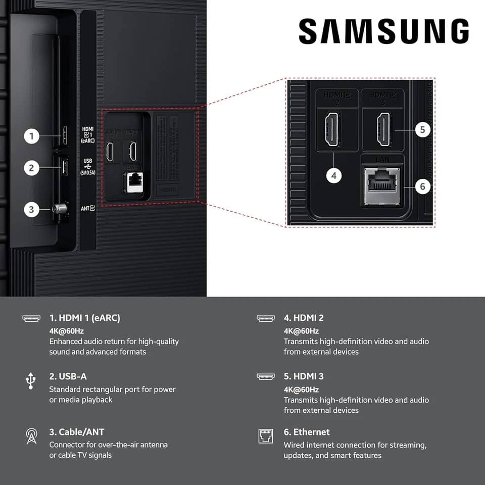Samsung U8000F TVs New Gray