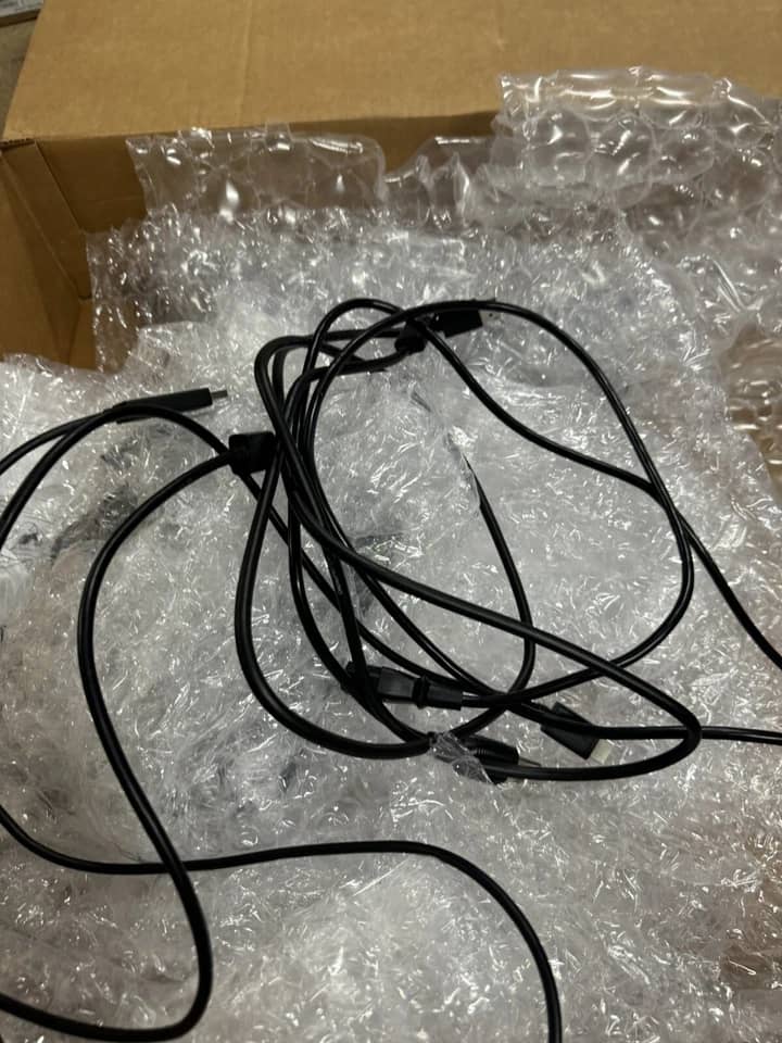 Dell G2724D Monitors For parts or not working Black