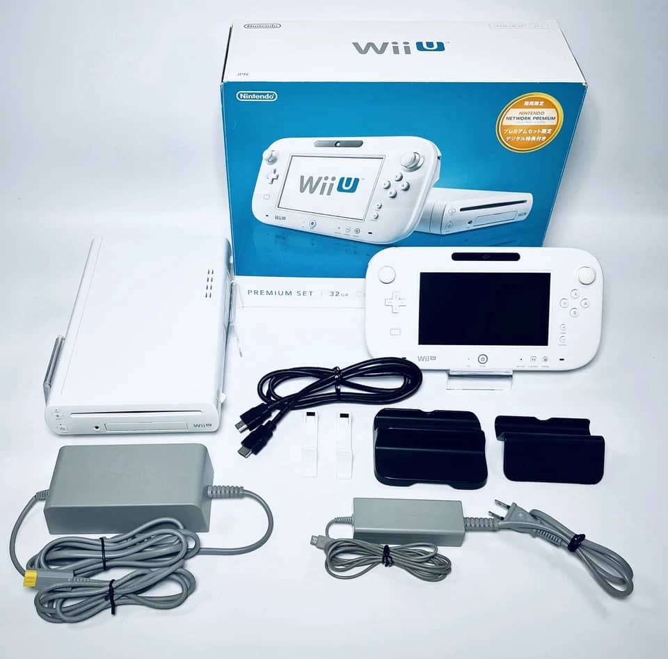 Nintendo Wii U Console Video Game Consoles New White