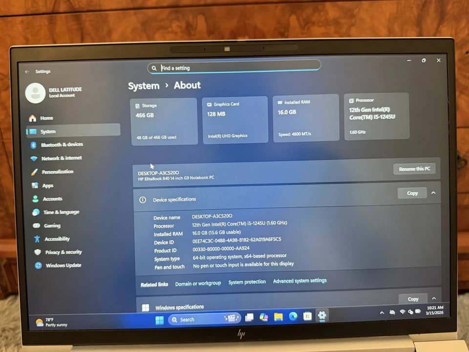 HP EliteBook 840 G9 Computers New 512GB 16GB