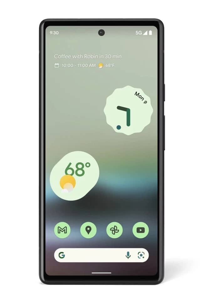 Google Pixel 6a Cell Phones Gray 128G New Verizon