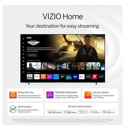 VIZIO D32H-J09 TVs New Black