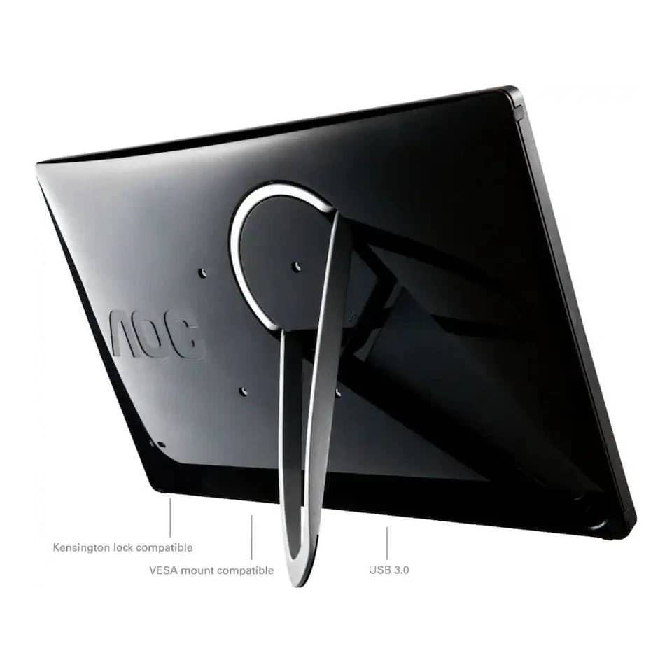 AOC E1659FWU Monitors New Black