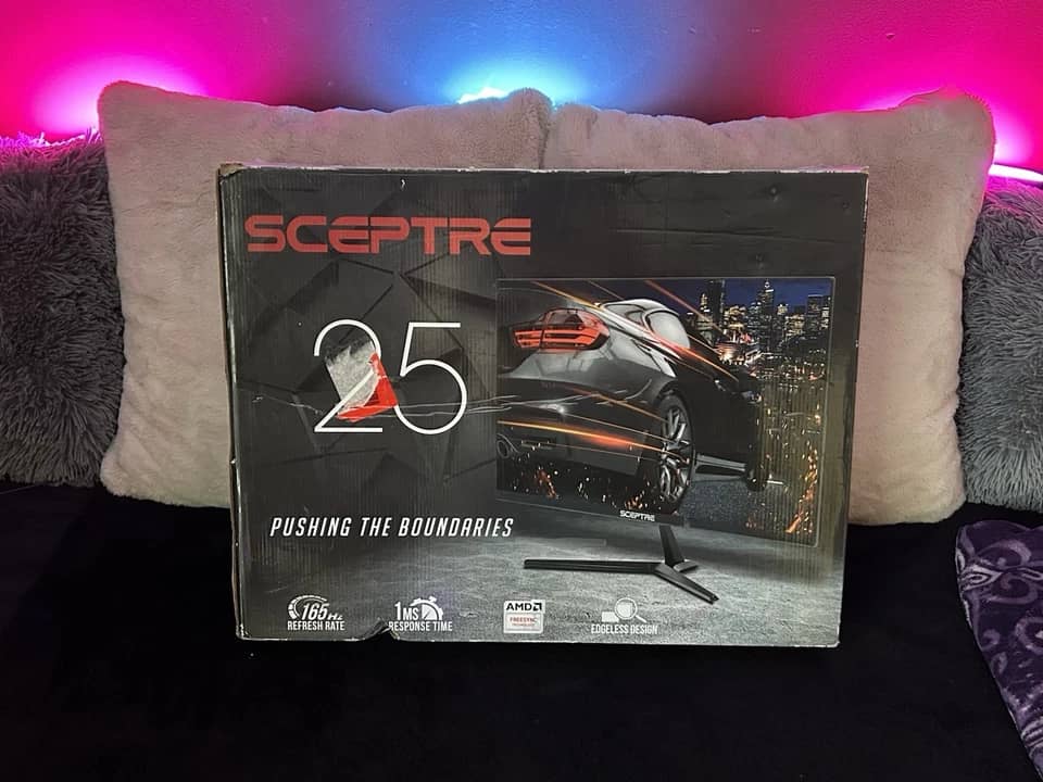 Sceptre E255B Monitors New Black