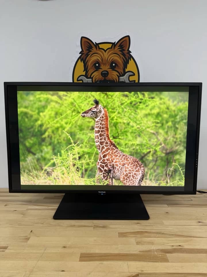 ViewSonic VX4381-4K Monitors New Black