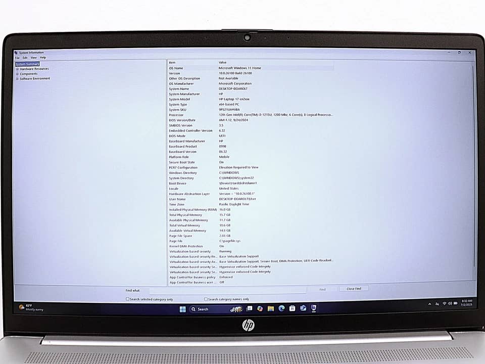 HP 17-cn2 Computers New 512GB 8GB