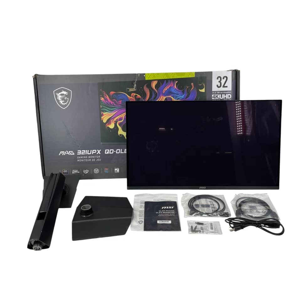 MSI MAG 321UPX Monitors New Black