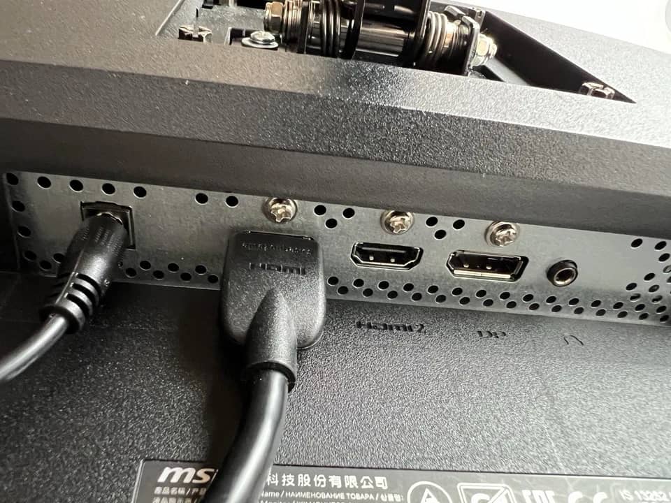 MSI Optix G272 Monitors New Black