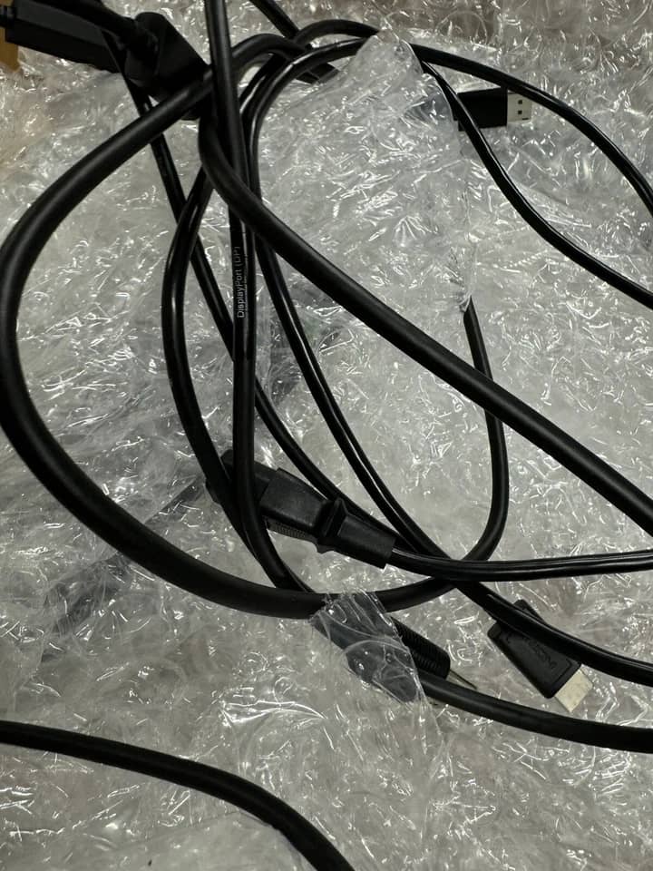 Dell G2724D Monitors For parts or not working Black