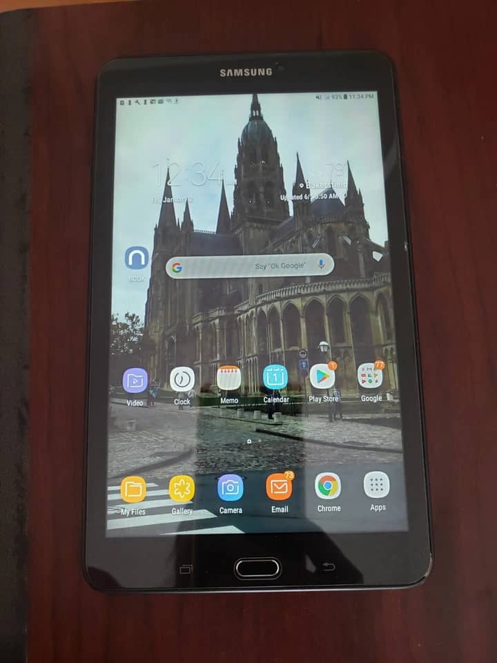 Samsung Galaxy Tab E Tablets Black 16GB New