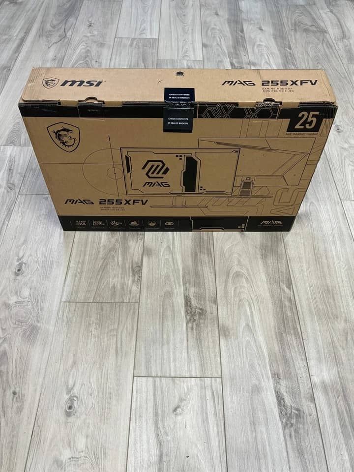MSI MAG255XFV Monitors New Black