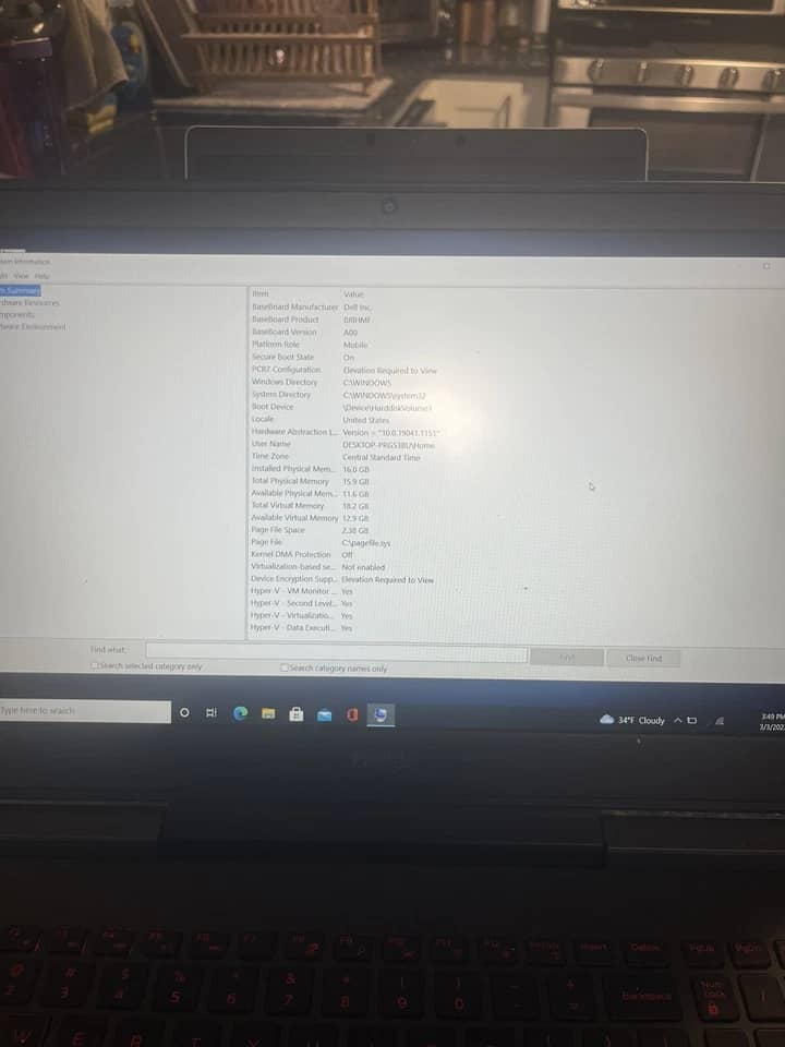 Dell Inspiron 15 7577 Computers Used - Good 128GB