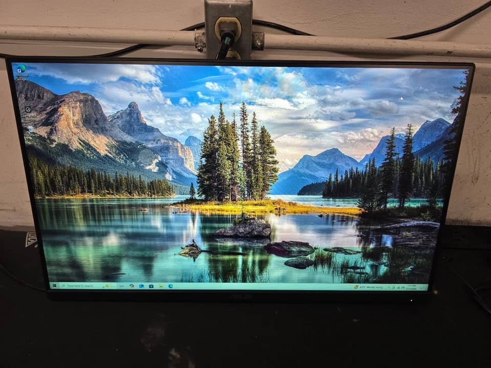 ASUS VG249Q Monitors Used - Good Black