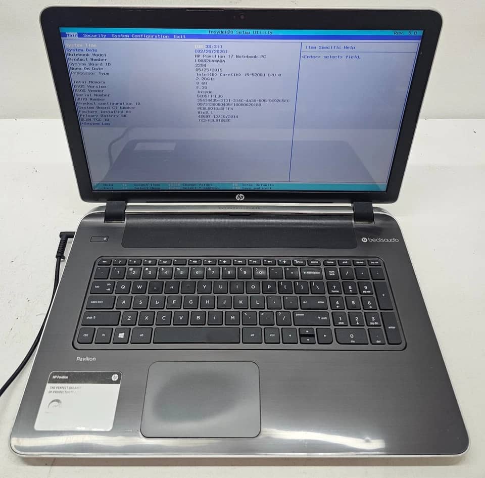 HP Pavilion Aero 13 Computers New 256GB 8GB