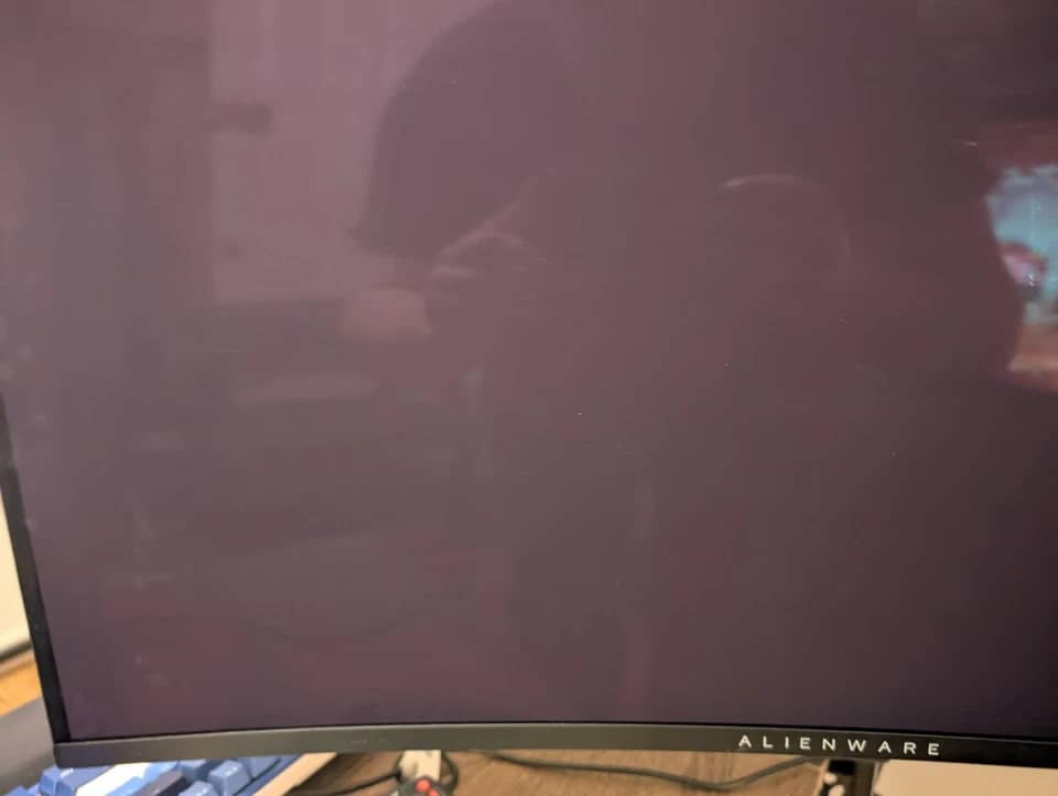 Dell AW3225QF Monitors Used - Good Black