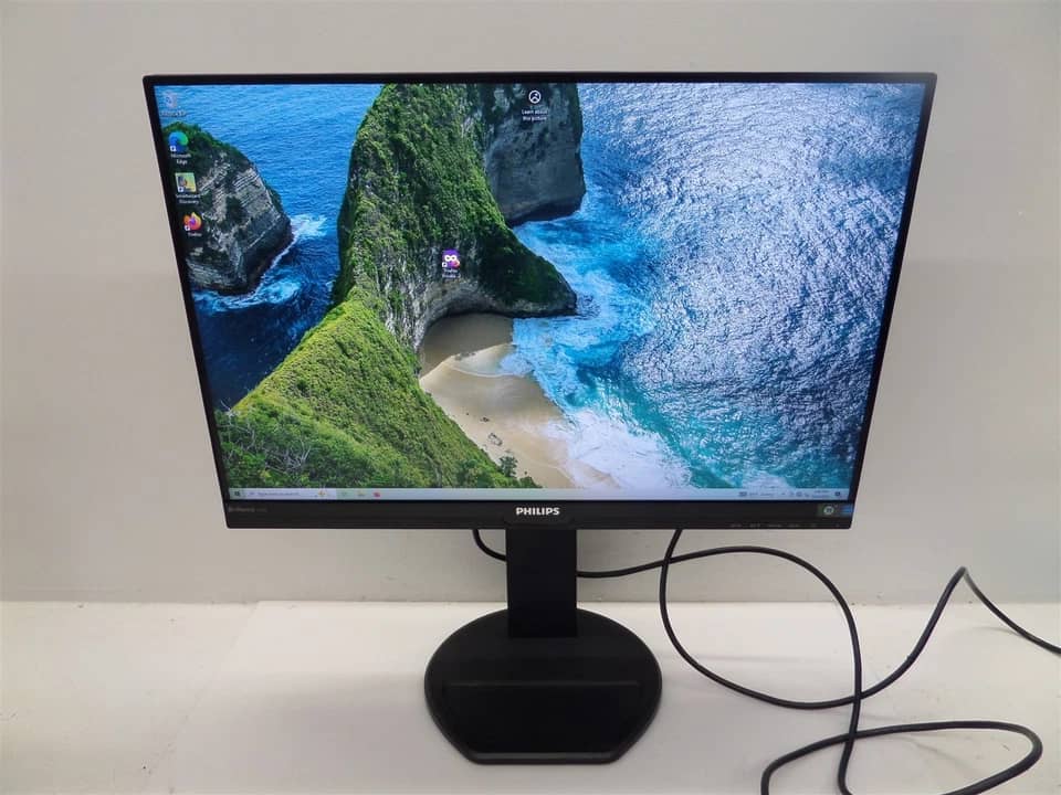 Philips 240B9 Monitors Used - Good Black