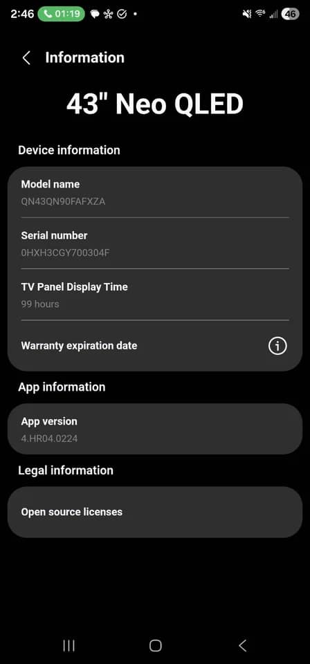 Samsung QN90F TVs New Black