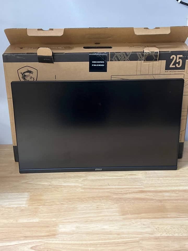 MSI MAG255XFV Monitors New Black