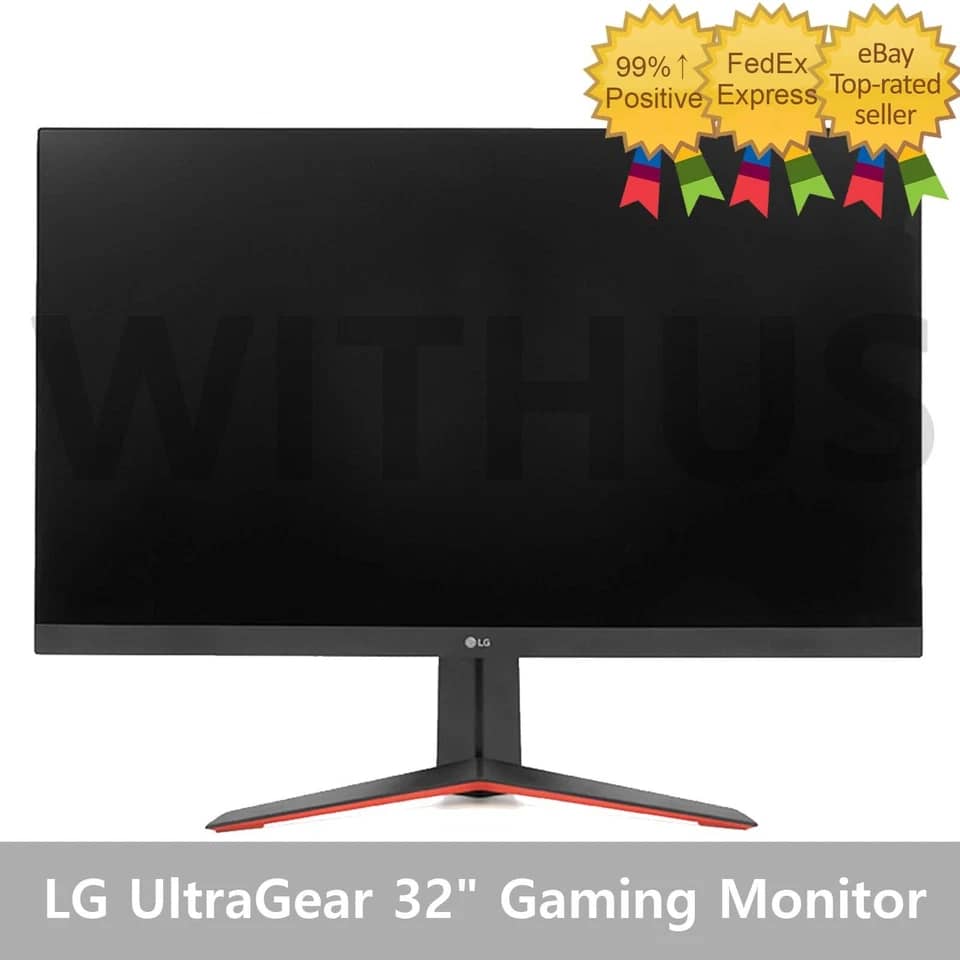 LG 32GN650 Monitors New Black