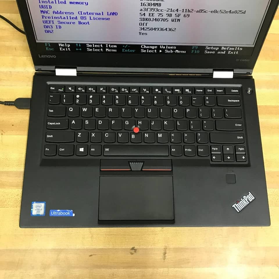 Lenovo ThinkPad X1 Carbon Gen 4 Computers Used - Good Unspecified 8GB