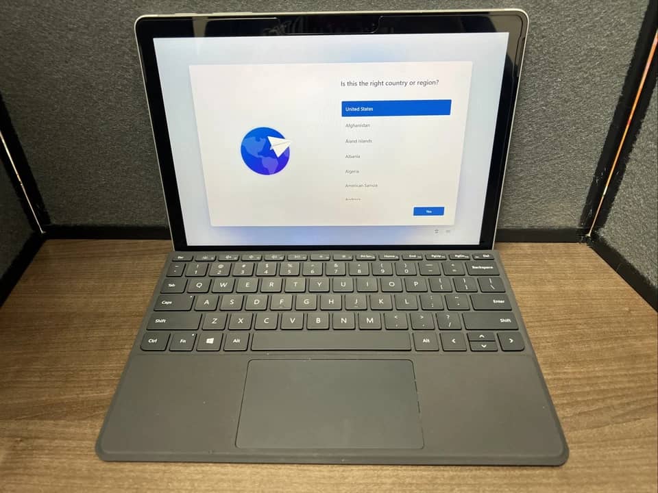 Microsoft Surface Go 3 Tablets Silver 64GB Open-Box Excellent