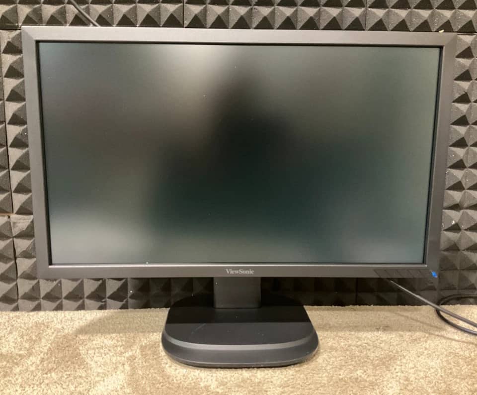 ViewSonic VA2431WM Monitors Open-Box Excellent Black