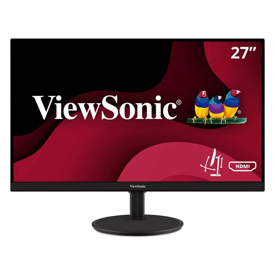 ViewSonic VA2747-MH Monitors New Black
