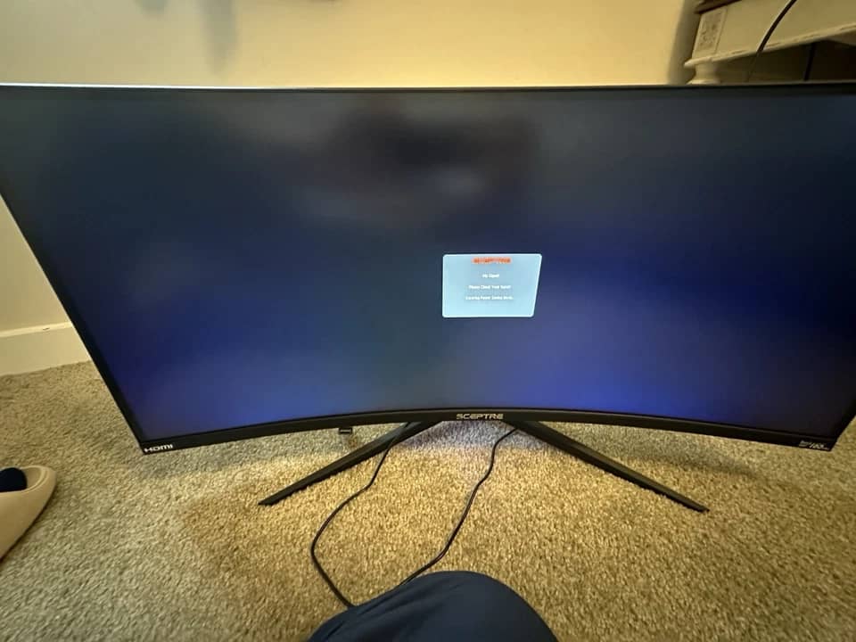 Sceptre C345B Monitors New Black