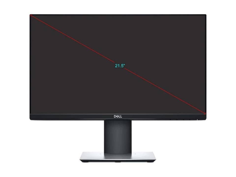 Dell P2319H Monitors New Black