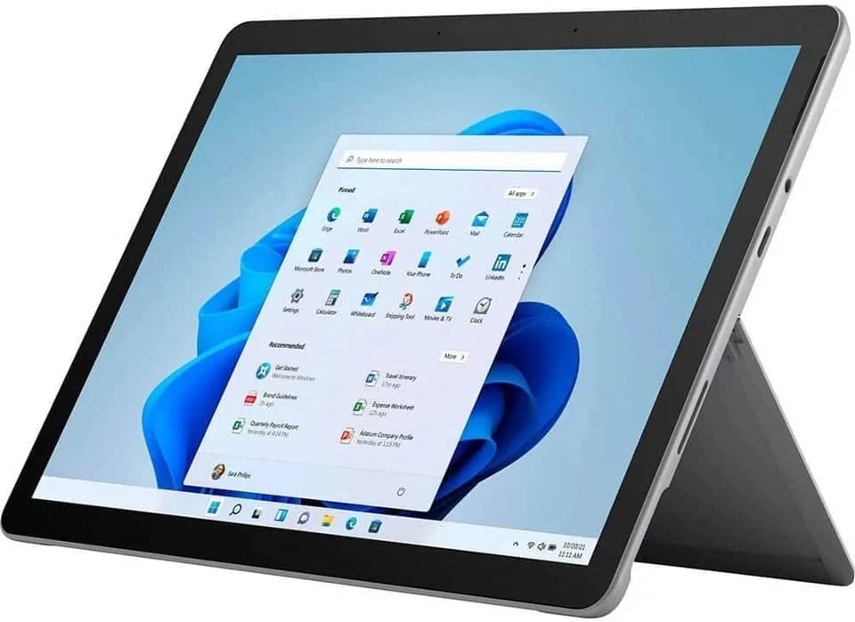 Microsoft Surface Go 3 Tablets Silver 64GB Open-Box Excellent