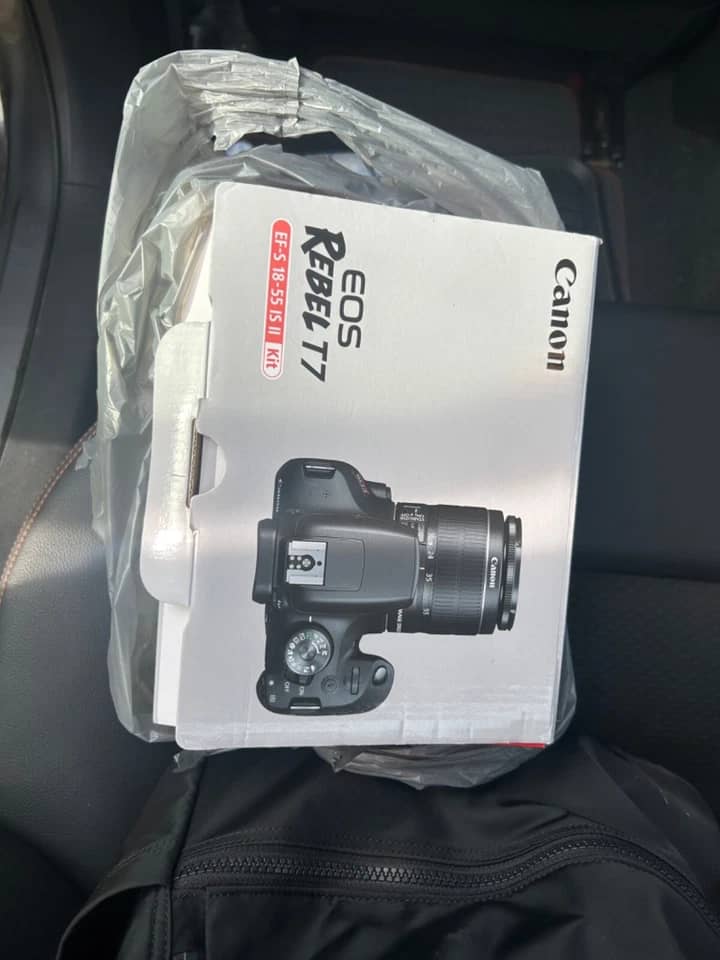 Canon EOS Rebel T7 Digital Cameras Black New