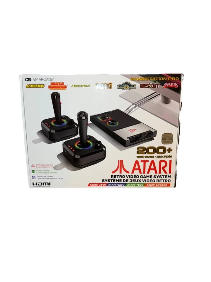 Atari Atari Official 2600+ Console & Joystick Video Game Consoles New Black