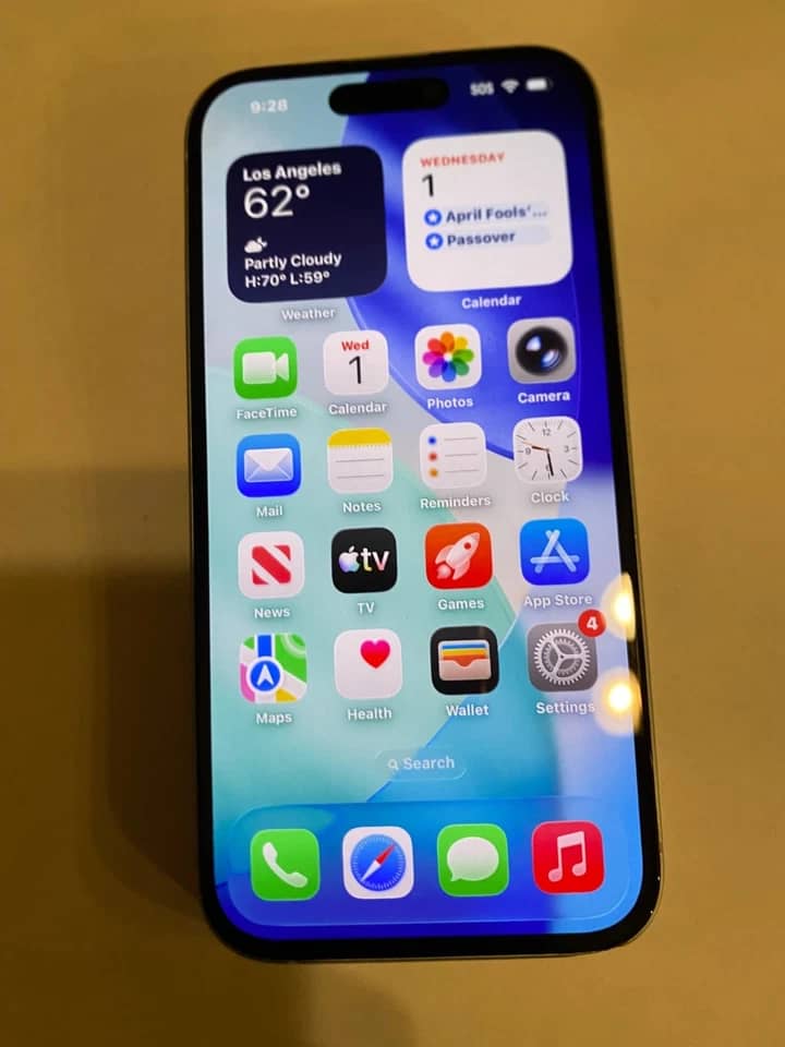 Apple iPhone 15 Cell Phones Black 128G New T-Mobile