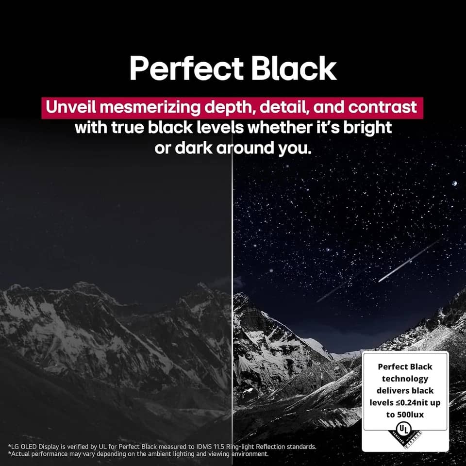 LG oled77c5pua TVs Open-Box Excellent Black