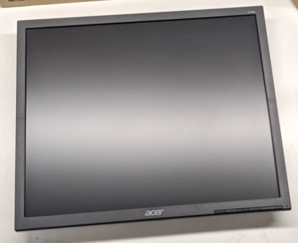 Acer V196L Monitors New Black