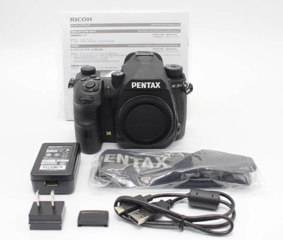 Pentax K-3 Mark III Digital Cameras Black Used - Very Good