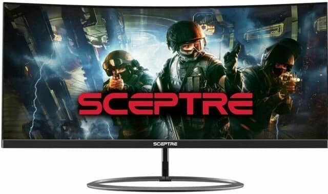 Sceptre C305W Monitors Used - Good Black