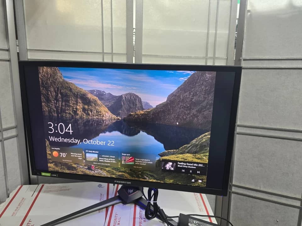 Acer XB273K Monitors New Black