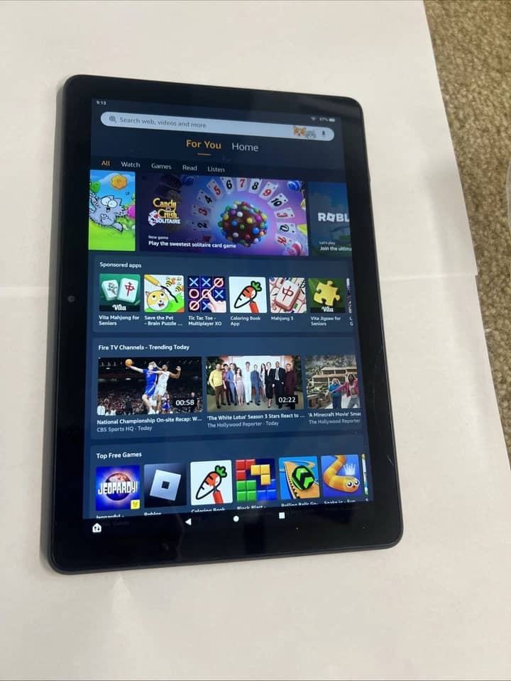 Amazon Fire HD 10+ 11th Tablets Gray 32GB New