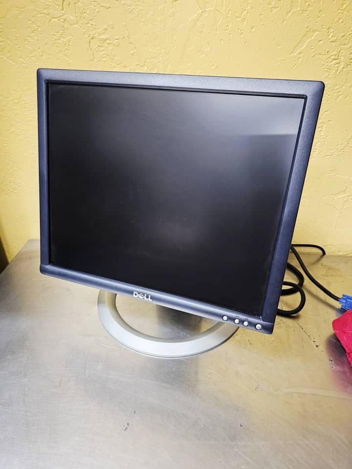 Dell 1704FP Monitors Used - Good Black