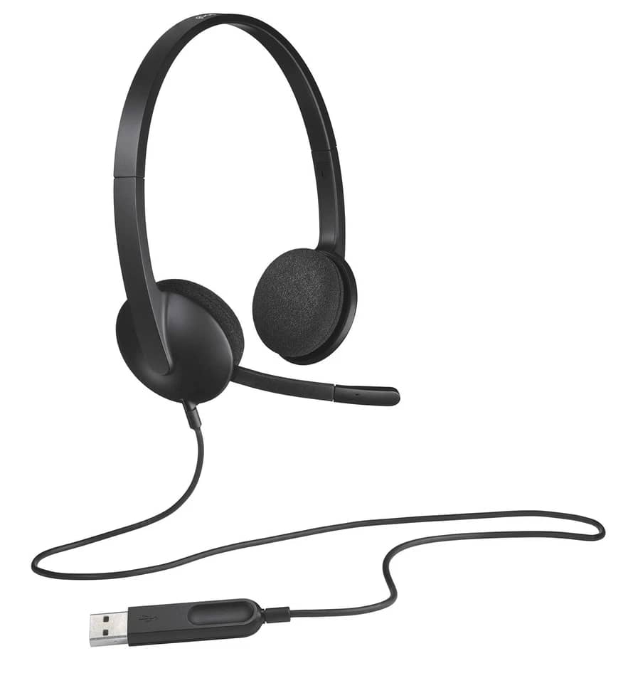 Logitech H340 Headphones & Earbuds New Black