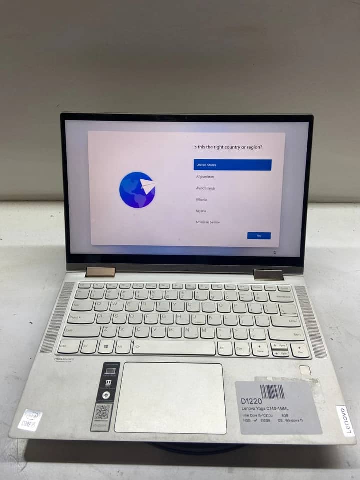 Lenovo Yoga C740 Computers New 256GB 8GB