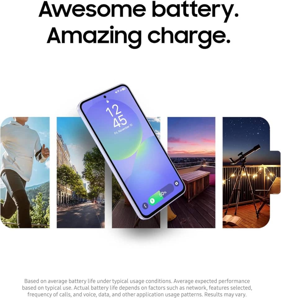 Samsung Galaxy A36 Cell Phones Black 128G New AT&T